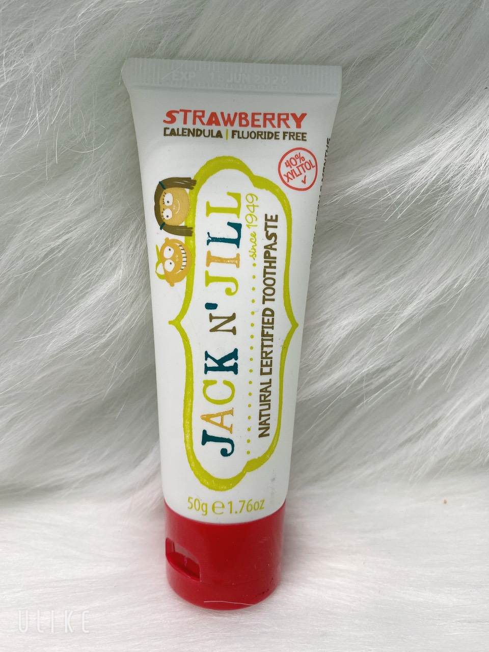 Kem đánh răng hữu cơ Jack N’ Jill 50g của Úc cho trẻ em