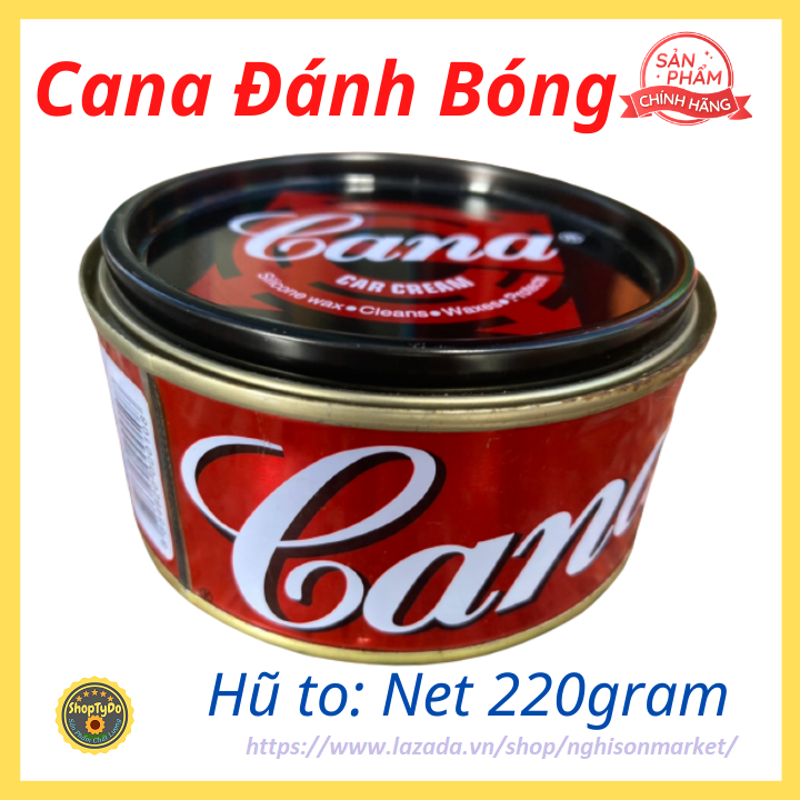 CANA đánh bóng kim loại và các bề mặt sơn