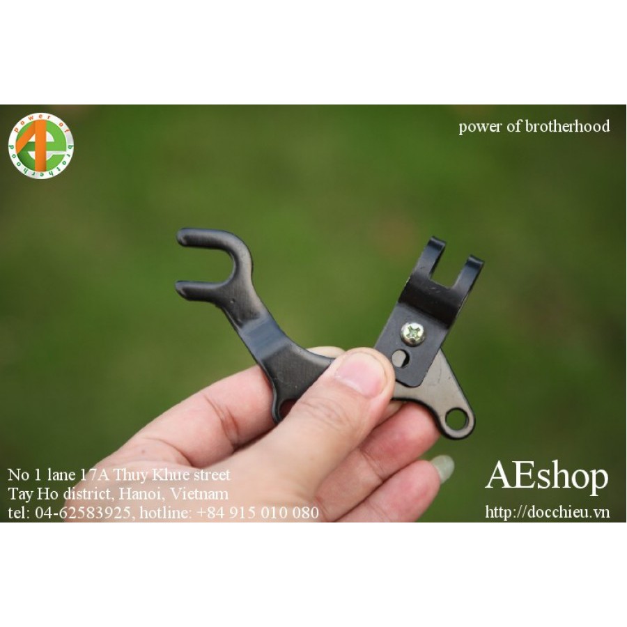 tay chế lắp phanh đĩa cho xe đạp phanh cơ trước, sau