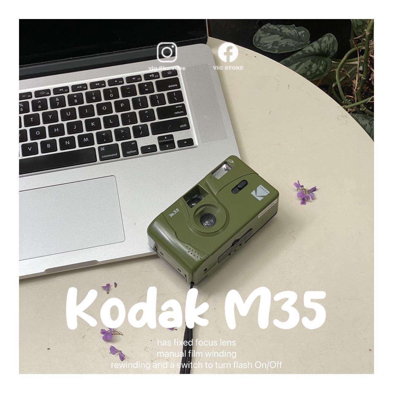 Máy ảnh film lomo Kodak M35