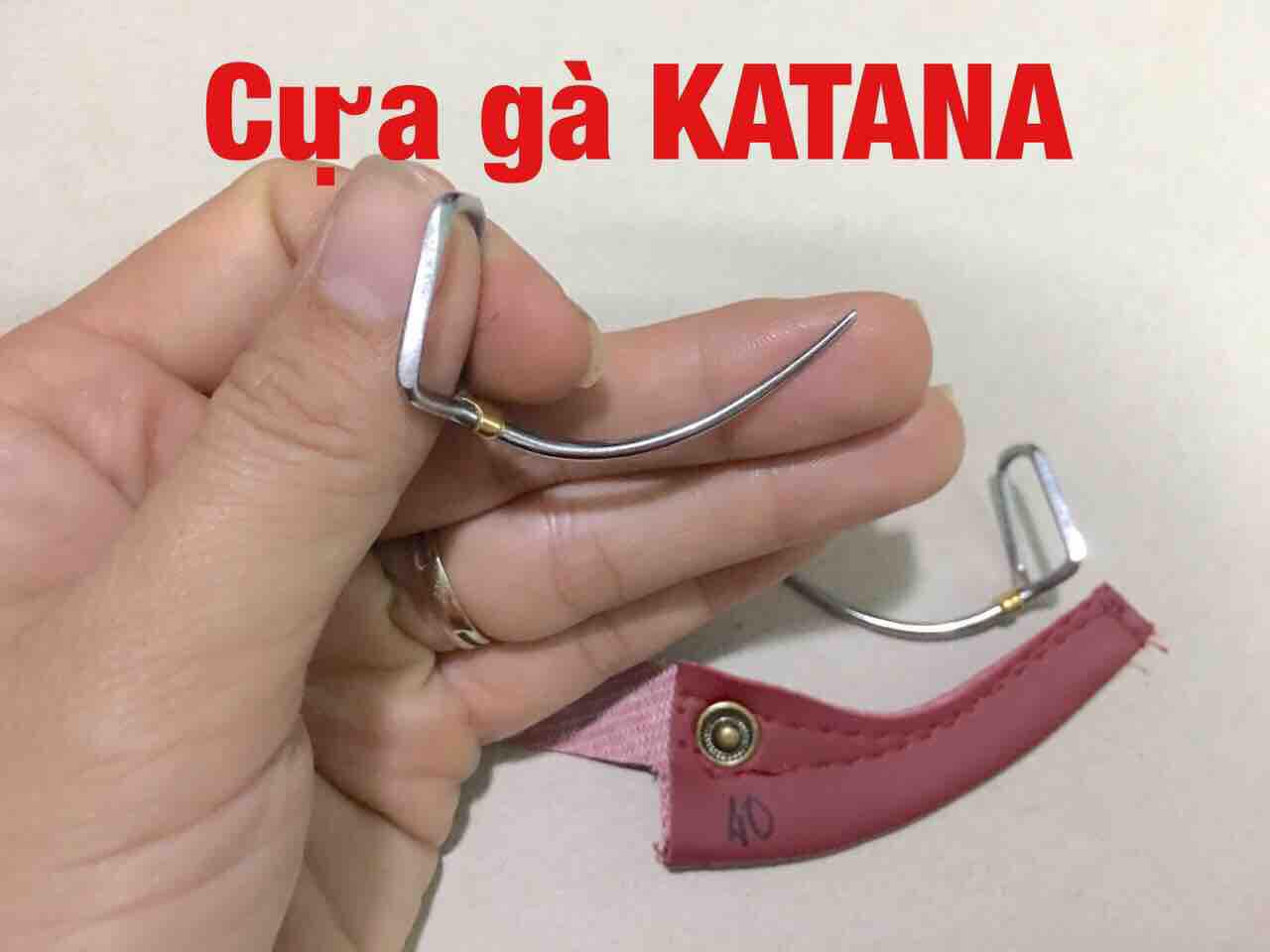 [HCM]Cựa gà tre 40 bọc đồng