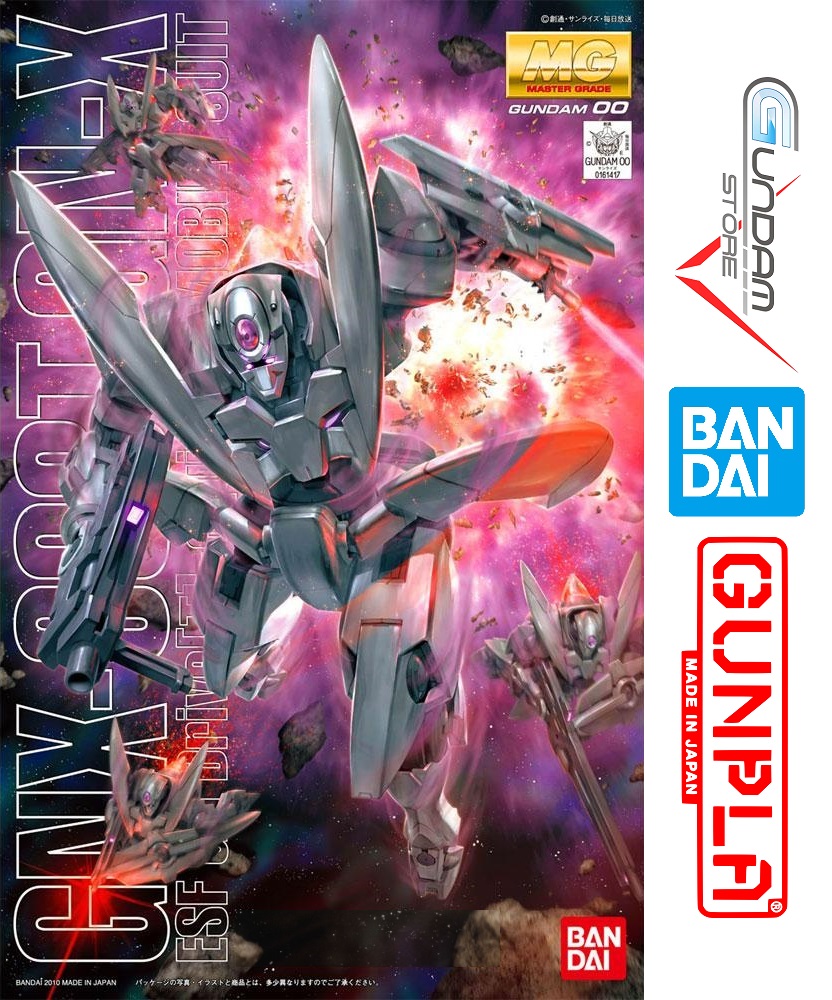 Mô hình lắp ráp mg gn-x 1/100 gundam 00 đồ chơi anime nhật