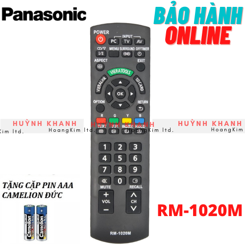REMOTE TV PA NA SO NIC  RM-1020M