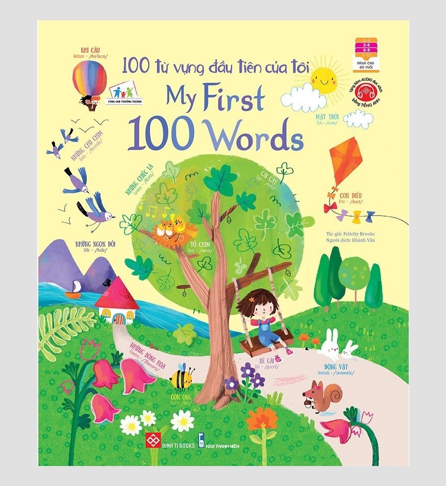 Sách - 100 từ vựng đầu tiên của tôi - my first 100 words