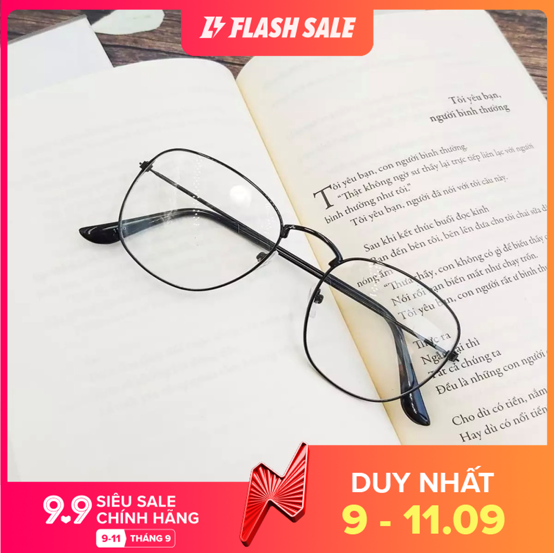 Mắt kính giả cận ngố nobita thời trang cực đẹp - kính thời trang nam nữ lgs1158