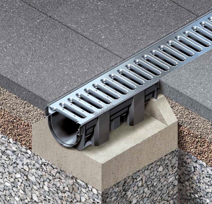 Cống thoát nước lắp ghép HAURATON TOPX: Nắp thép đúc mạ kẽm, nhập khẩu ĐỨC