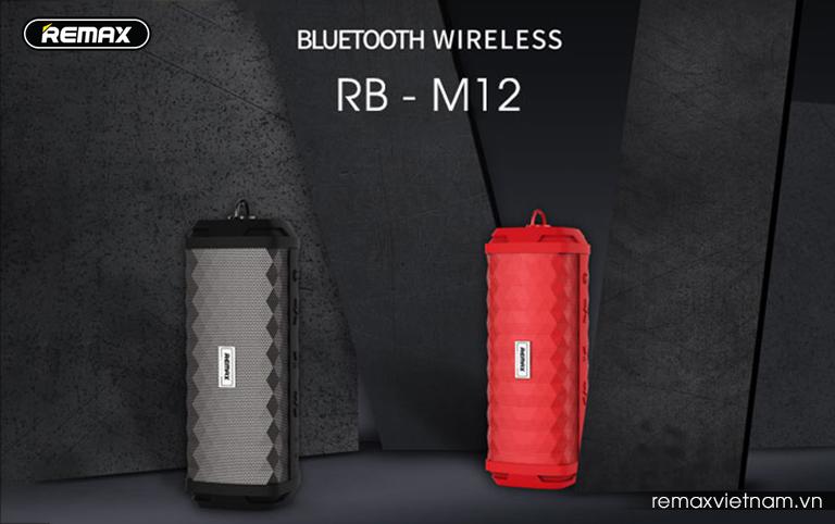 Loa Bluetooth xách tay chống nước Remax RB-M12
