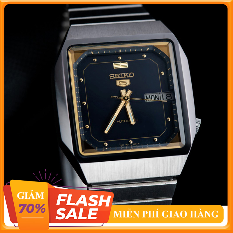 [ ĐỒNG HỒ NHẬT MÁY CƠ ] [ KING TOP MUA 1 TẶNG 1 ] Đồng Hồ Cơ Nam Chém Cạnh Mặt Vuông Huyên Thoại Máy Cơ Tự Động JAPAN