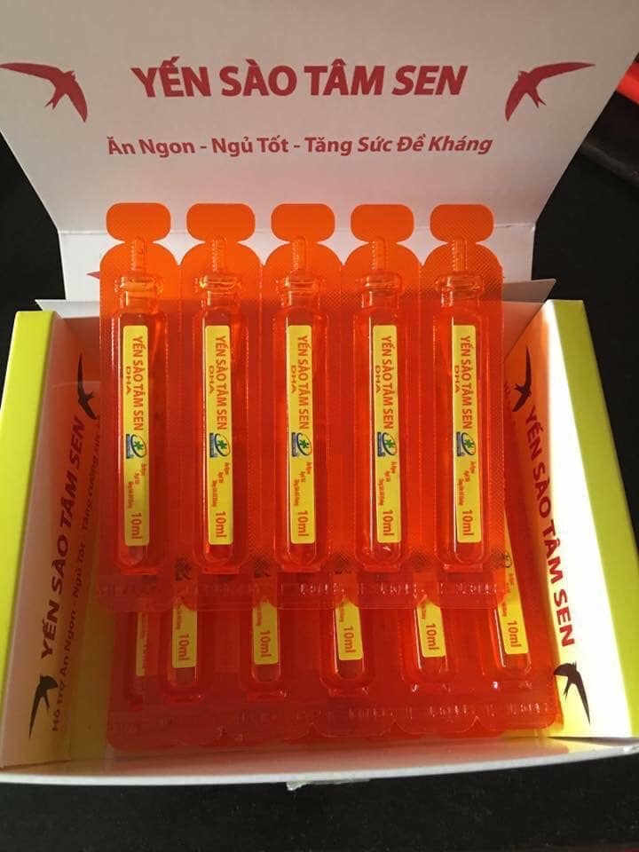 YẾN SÀO TÂM SEN – giúp ăn ngon, ngủ ngon, tăng sức đề kháng