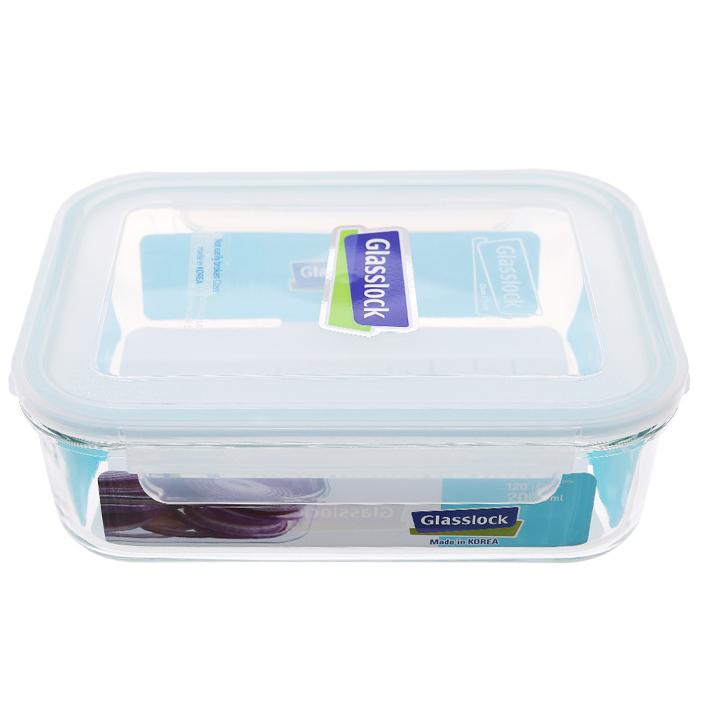 Hộp thủy tinh cường lực glasslock mcrb200 2000ml hàn quốc - larva store