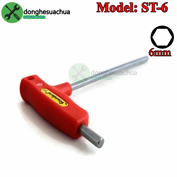Lục giác bi chữ t 6mm standard st-06