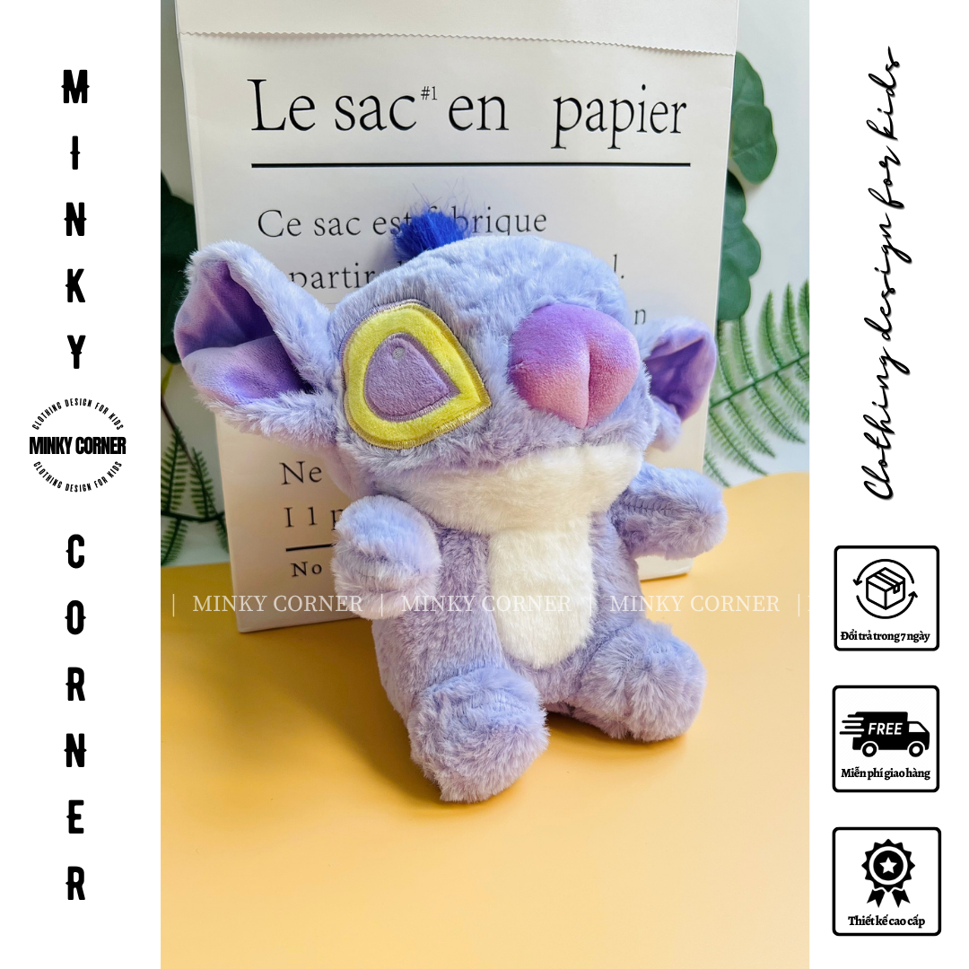 Thú nhồi bông Stitch tím siêu lạ siêu xinh siêu đáng iu