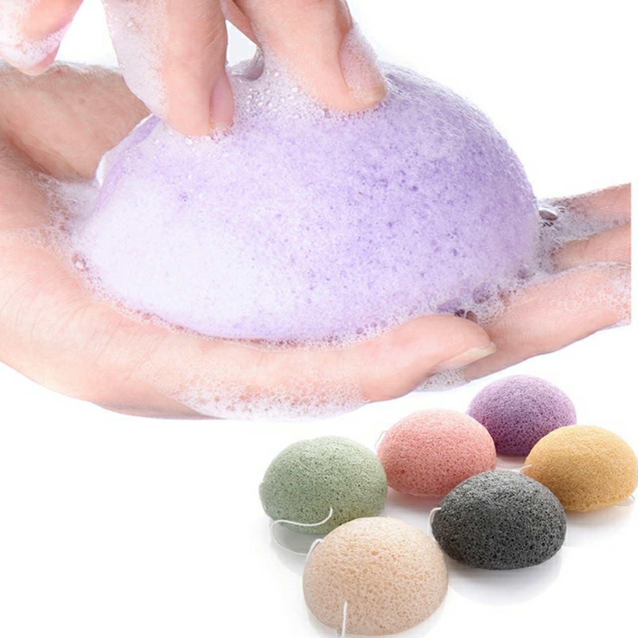 Bọt Biển Rửa Mặt