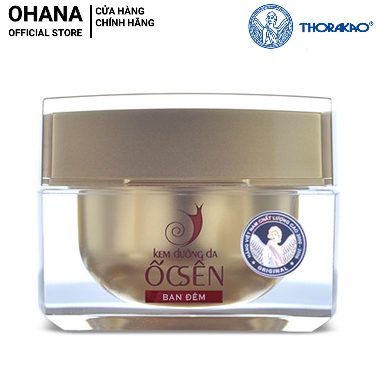 Kem ốc sên dưỡng da thorakao ban đêm 30g