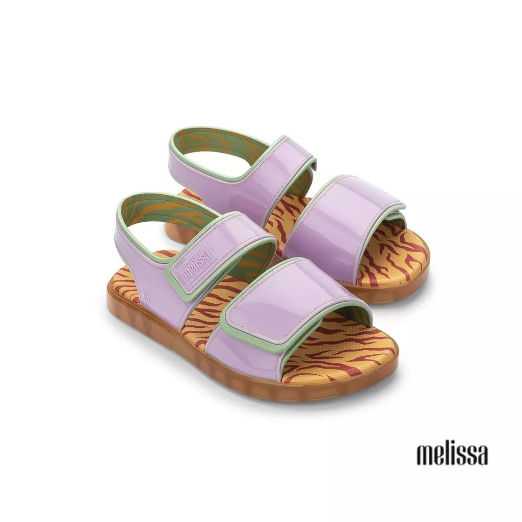 Giày sandals Melissa Papete Zone AD - Hồng
