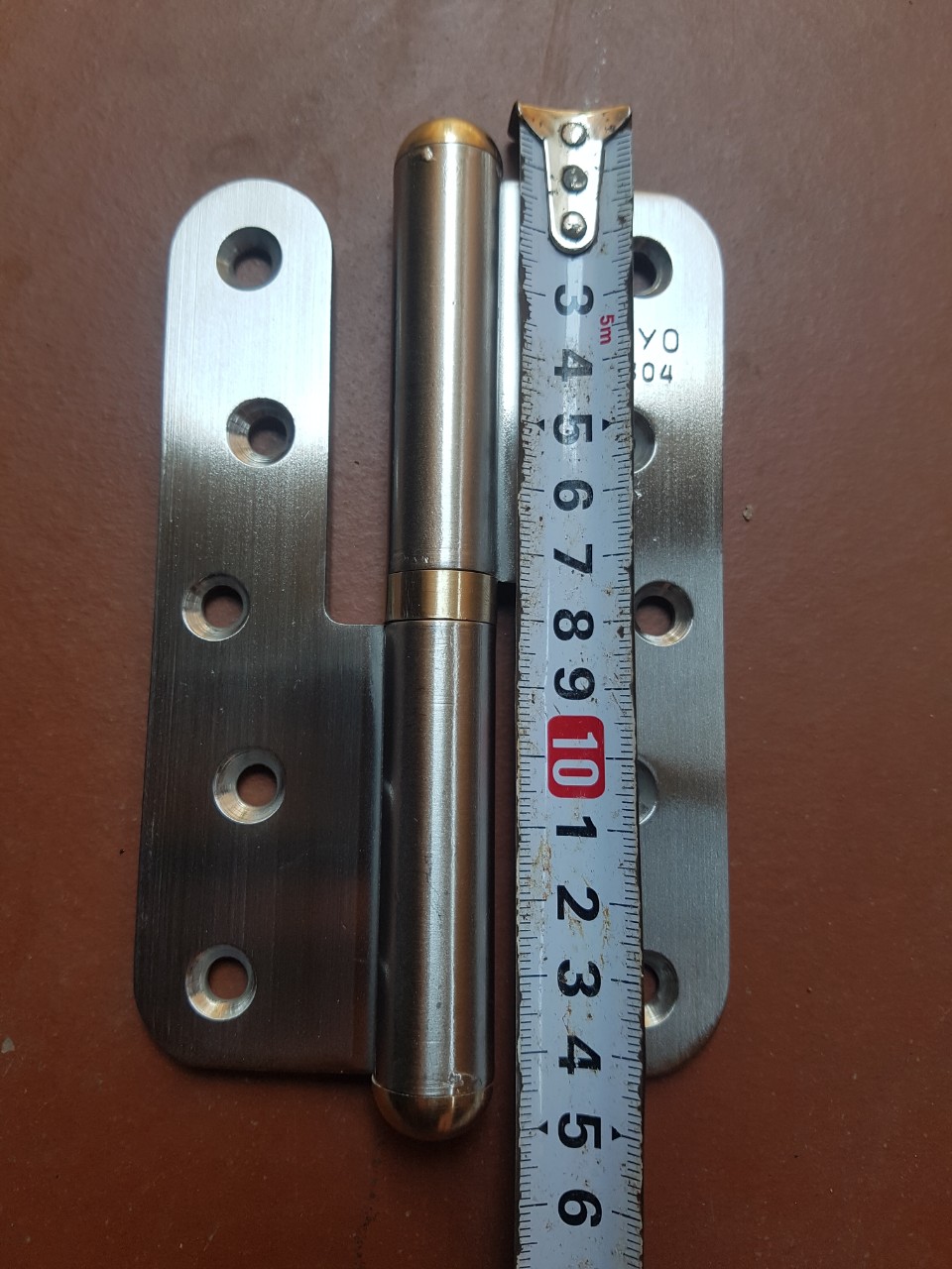 Combo 12 bản lề cối INOX 304 ĐẦU ĐỒNG số 7 loại đẹp