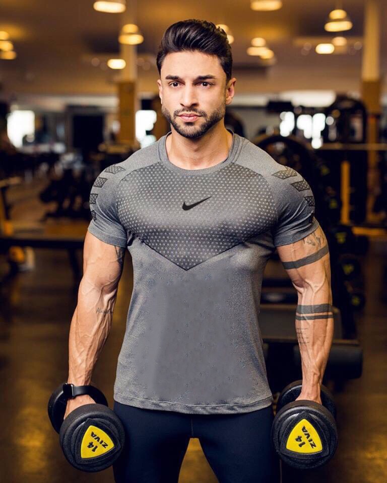 Áo thun thể thao nam KING OF SPORT ôm Body dành cho Ông Hoàng tập GYM ( 45KG-59KG)- Sale 50k số lượng ít - Cường Thanos chuyên quần áo thể thao  nam tập GYM, YOGA