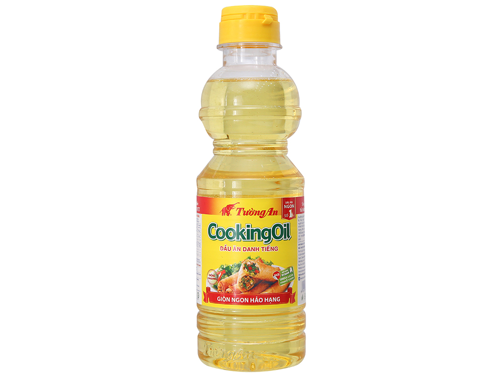 [HCM]Dầu thực vật Tường An Cooking Oil chai 400ml