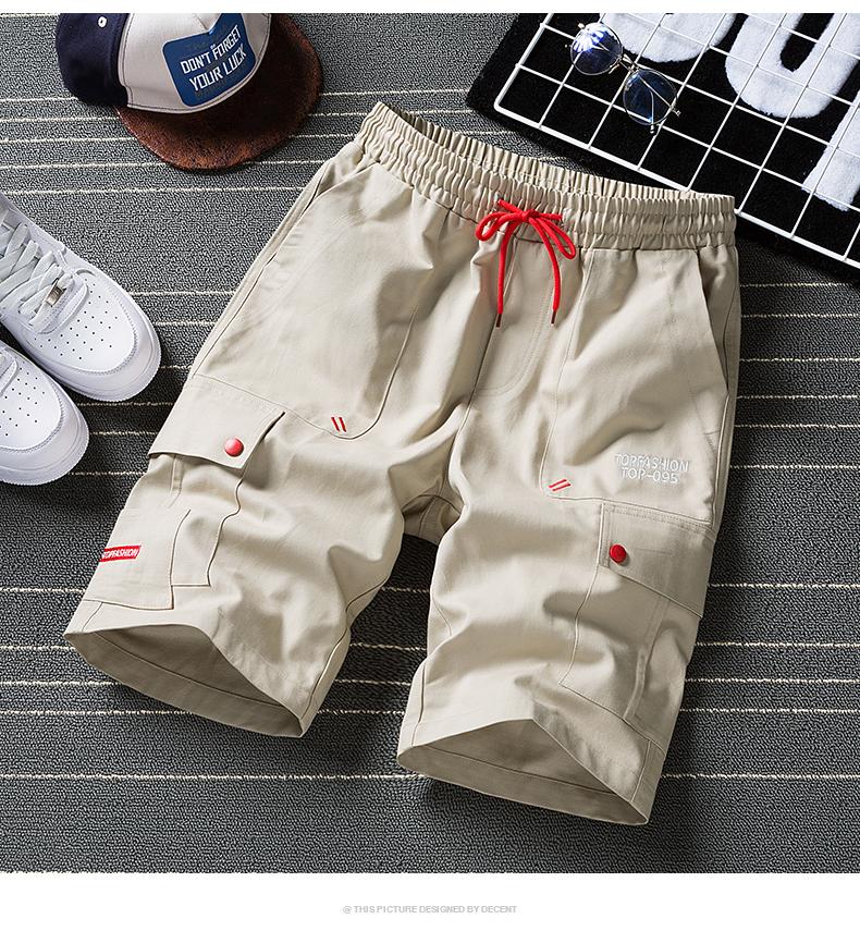 Quần short kaki mềm Nam quần short nam quần short túi hộp - Hot trend 2019