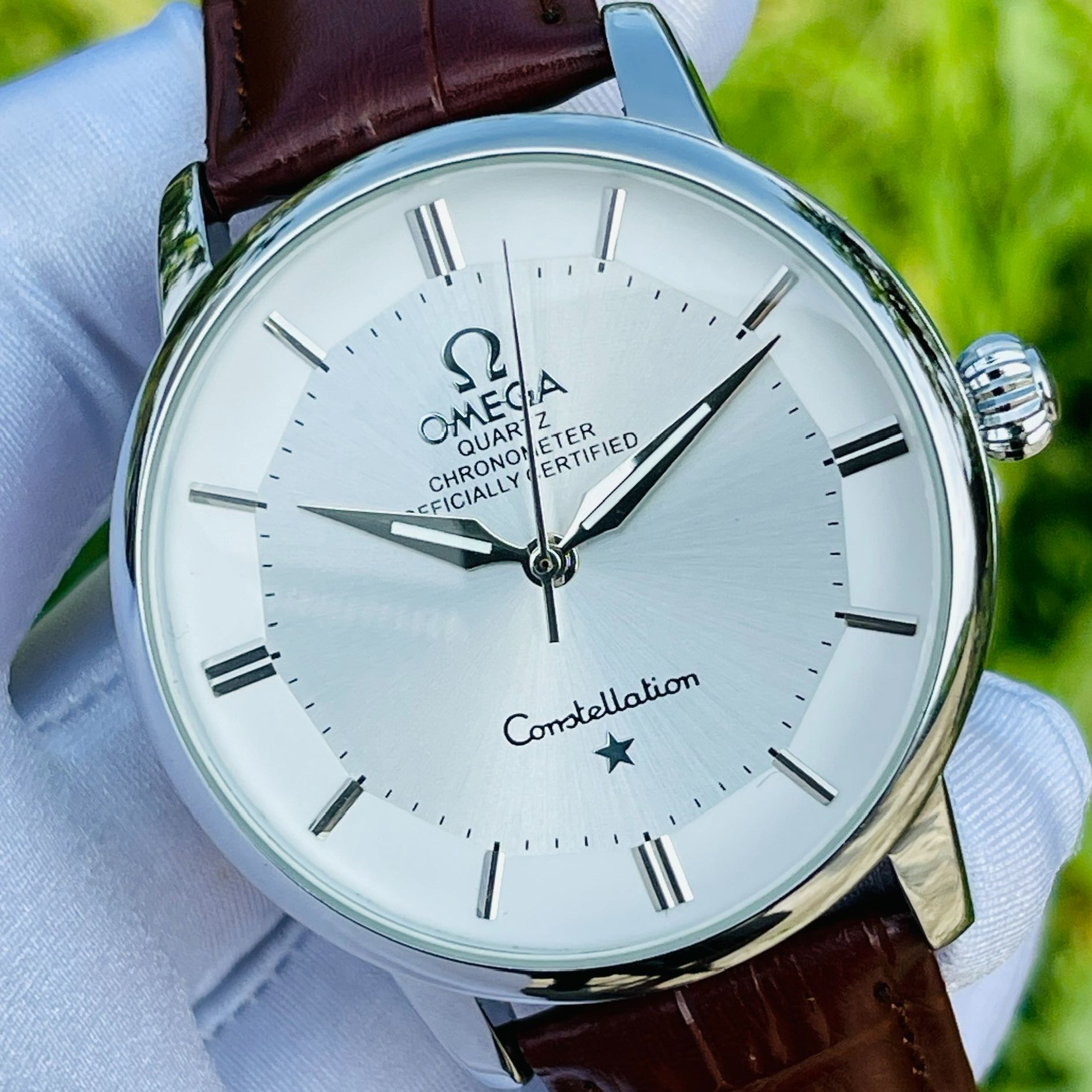 Máy cơ - automatic đồng hồ nam omga máy cơ cao cấp lỗi đổi mới bảo hành 24 tháng