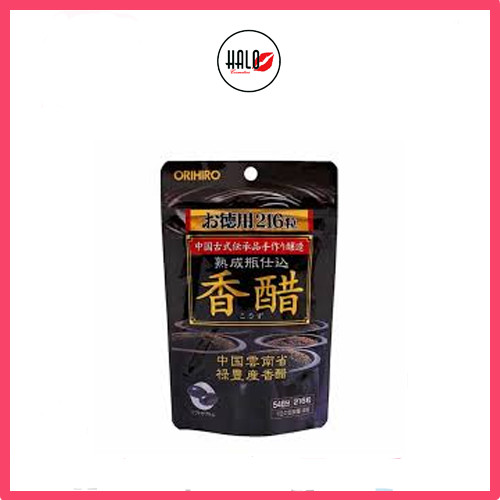 Dấm đen giảm cân Orihiro Nhật Bản 216 viên