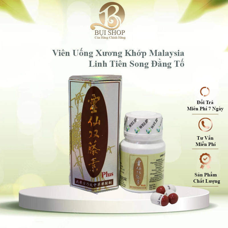 Linh Tiên Song Đằng Tố Khớp Malaysia hộp 20v