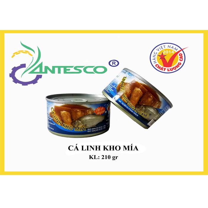 Cá linh kho mía