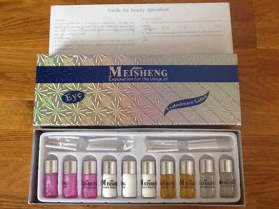 Bộ uốn mi meisheng collagen chống cháy