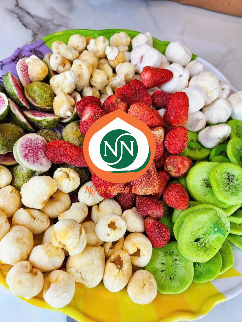 Thập cẩm sấy đà lạt ăn là ghiền |ngọt ngào đà lạt store| loại 500g mít sấy, chuối sấy, khoai lang sấy, khoai tây sấy...