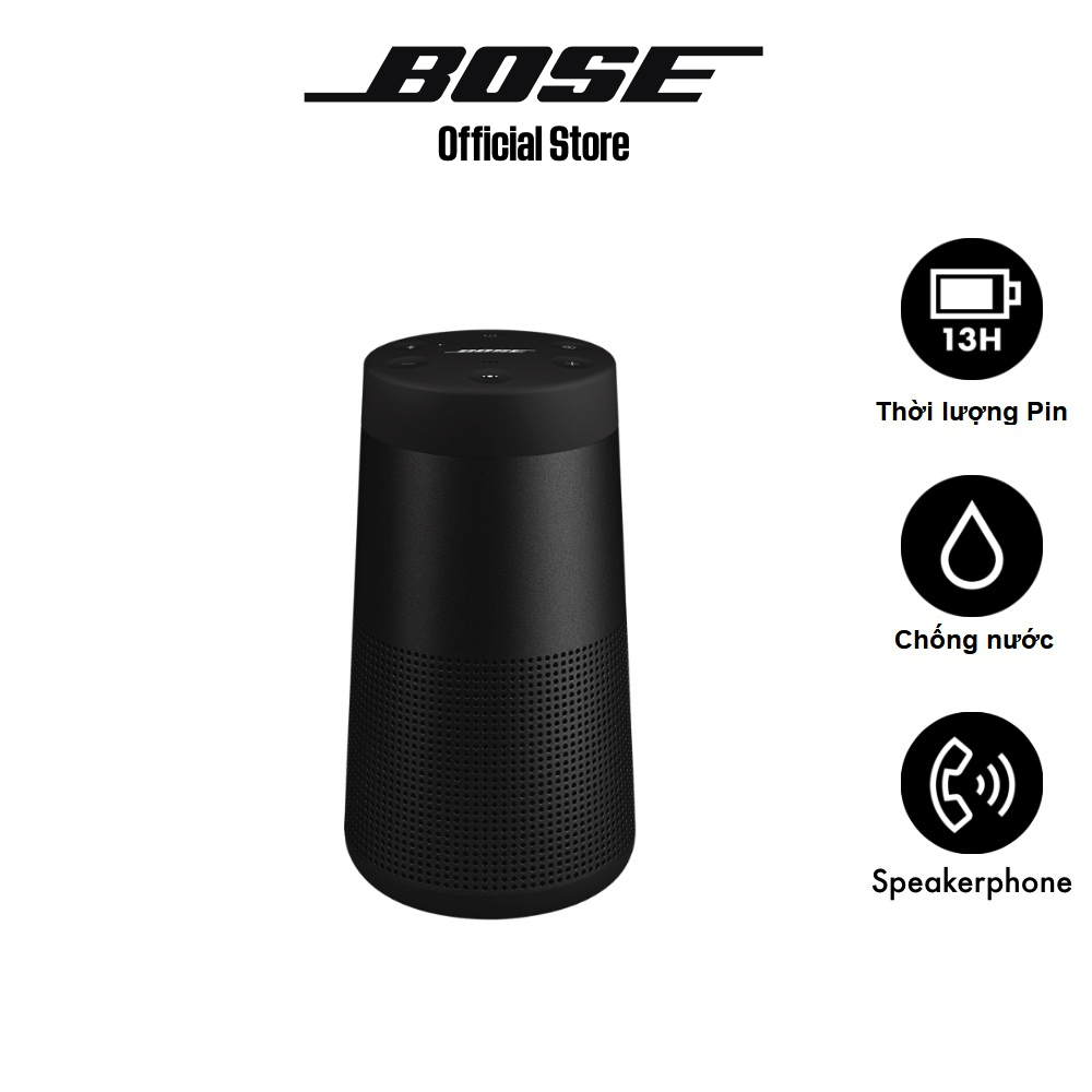 SoundLink Revolve II Bluetooth speaker [CHÍNH HÃNG ] Loa Bluetooth Bose Soundlink Revolve II|Loa Di Động Không Dây|Âm Thanh 360|Kết Nối Bluetooth|Kháng Nước IPX4|PIN 12h