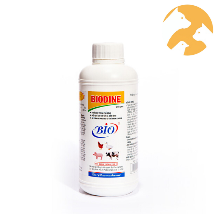 Dung dịch sát trùng BIO DINE hiệu quả, an toàn