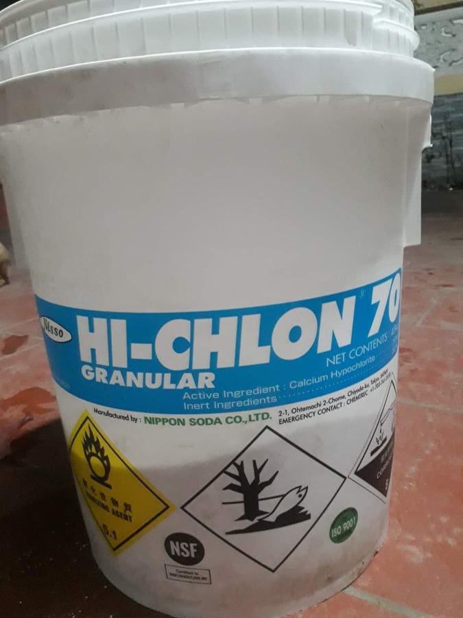 Cloramin b nhật - phun khử trùng - phòng chống virus covid-19