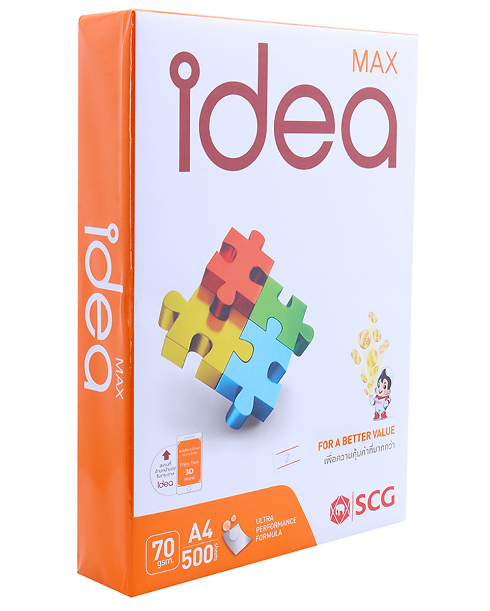 Giấy a4 idea 70gsm