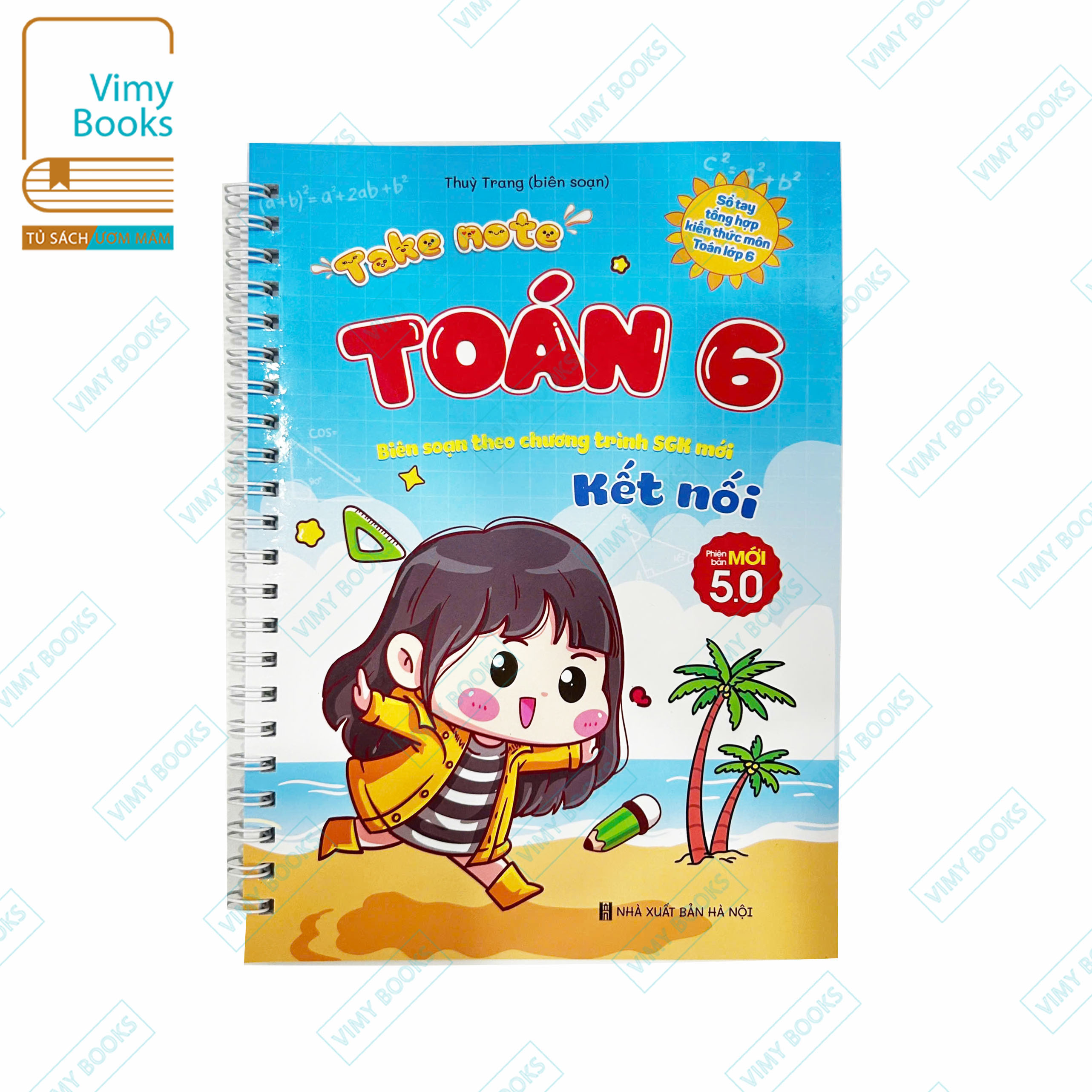 Sách - Sổ Tay Takenote Toán Lớp 6 - Theo Chương Trình Kết Nối Tri Thức - Biên Soạn Theo CT SGK Mới - Khổ Giấy A5