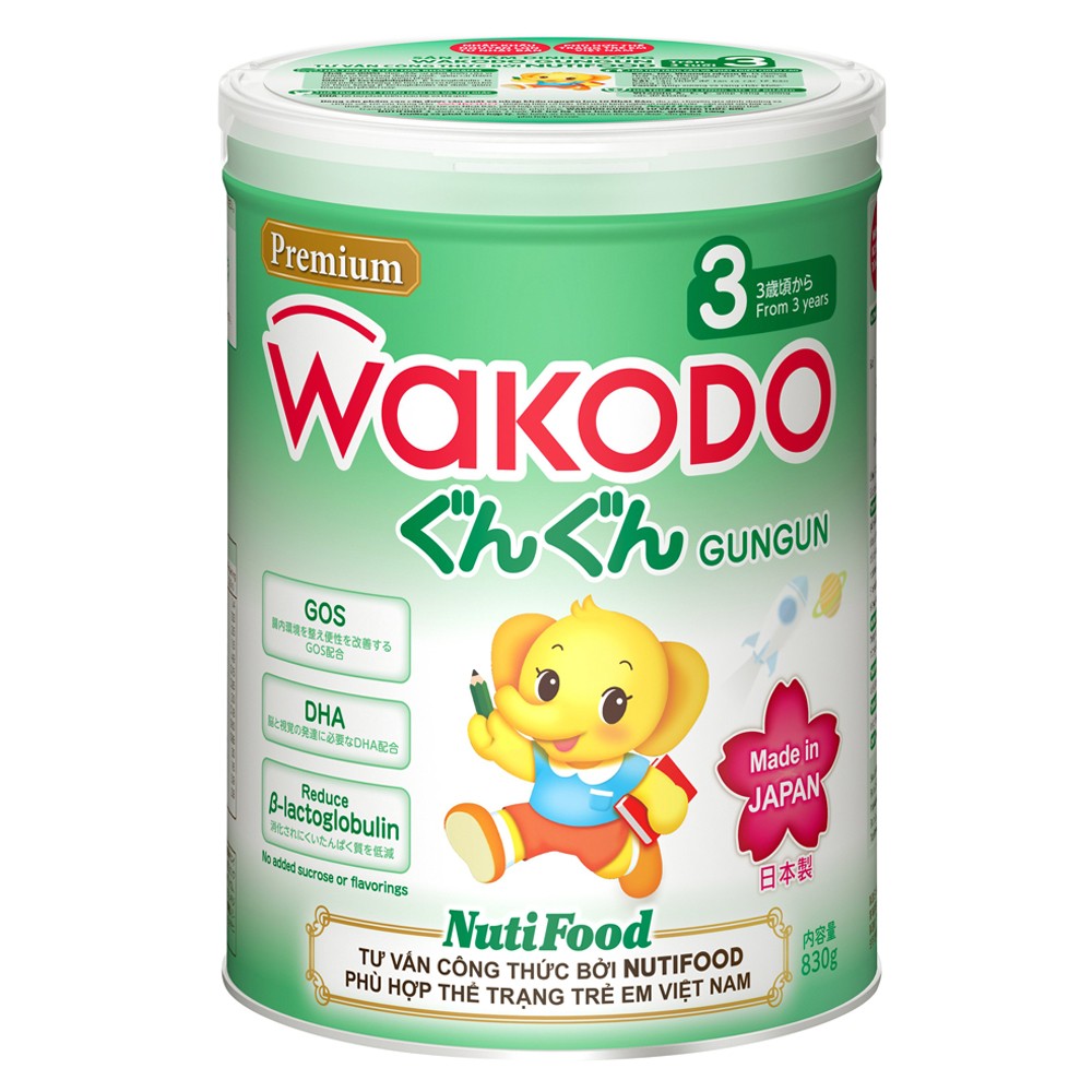 Sữa Wakodo số 3 830g, sản phẩm đa dạng, cam kết đúng như mô tả, đảm bảo chất lượng cho sản phẩm và an toàn cho sức khỏe người sử dụng
