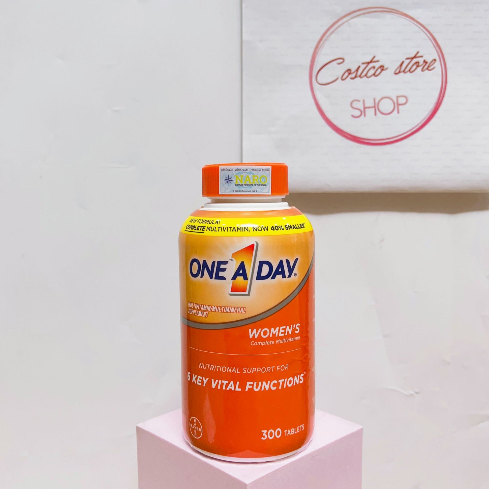   Date 5 2026  Viên uống vitamin tổng hợp one a day women mỹ 300 viên 