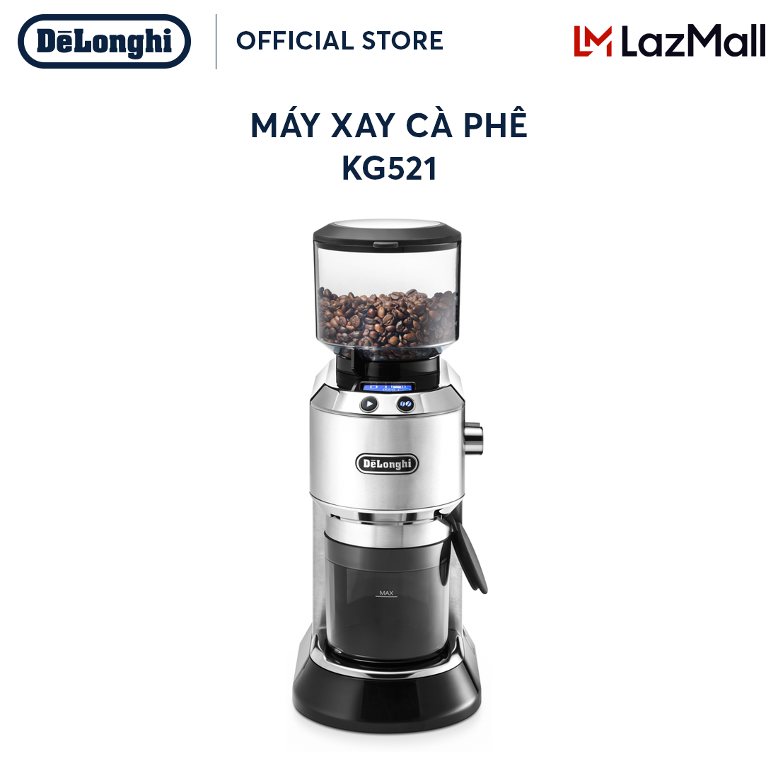 Máy xay cà phê DeLonghi Dedica KG521.M