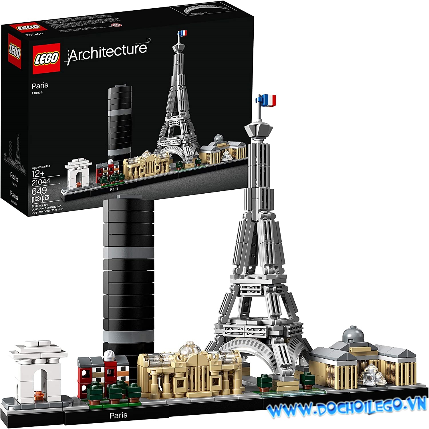 21044 LEGO Architecture Skylines PARIS - Kiến trúc Pháp