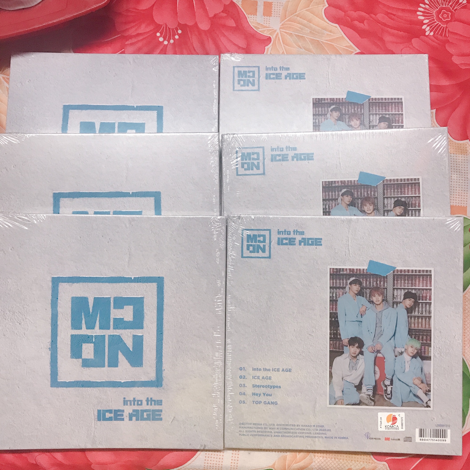 Có sẵn album mcnd into the ice ace
