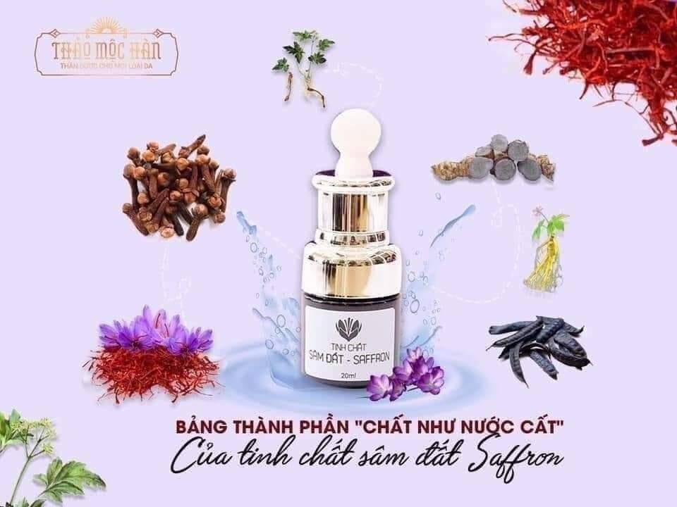Tinh Chất Sâm Đất Saffron - Tinh Chất Saffron