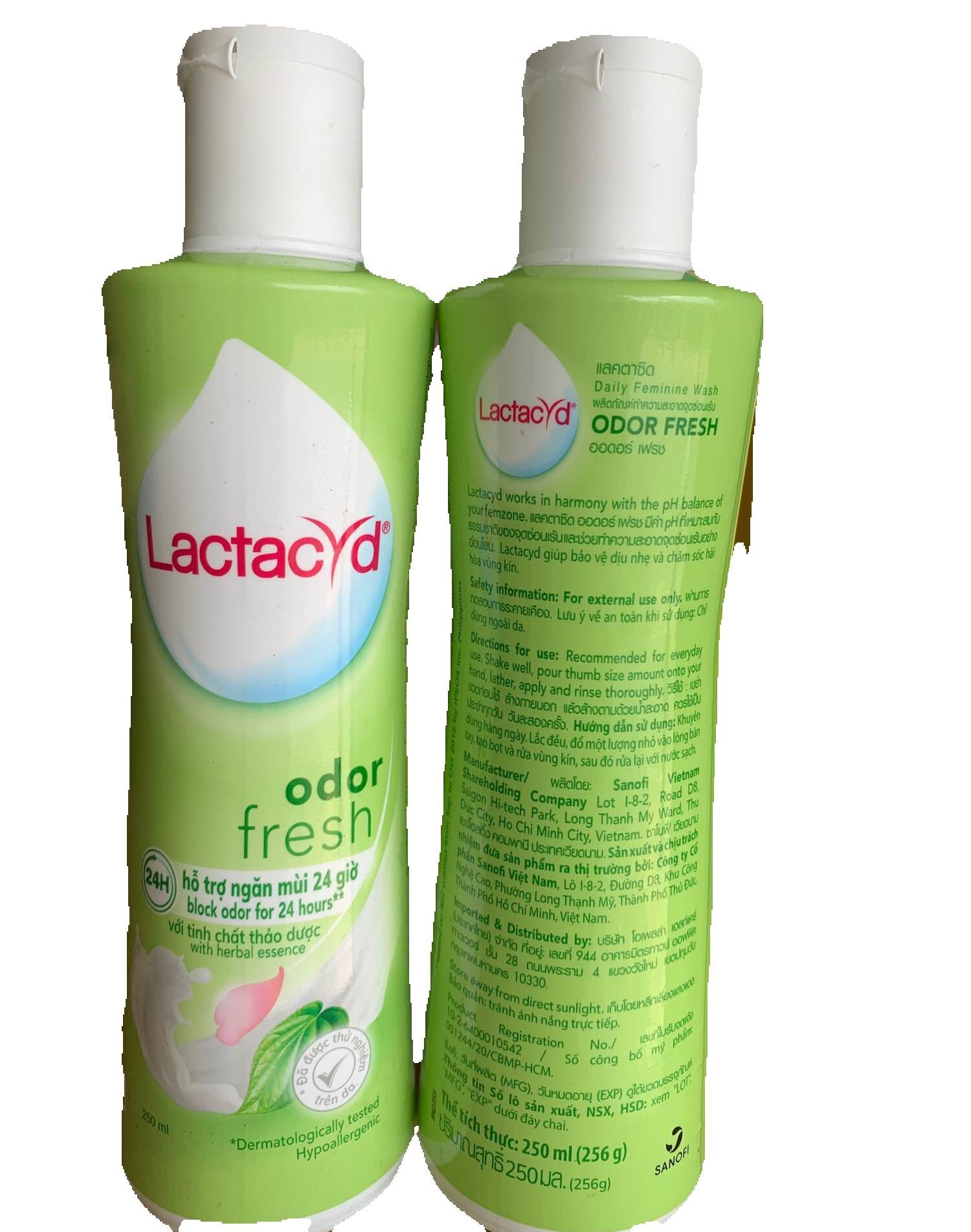 Dung dịch vệ sinh phụ nữ Lactacyd chai 250ml