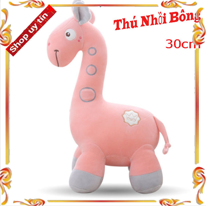 Gấu Bông Ôm Hươu Cao Cổ Thú Nhồi Bông Búp Bê Bé Trai Bé Gái Quà Tặng Sinh Nhật Bạn Gái