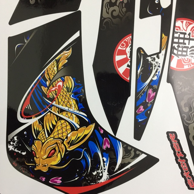 Tem Cá Chép Exciter 2010 - Cực Chất Rời Xe Đen