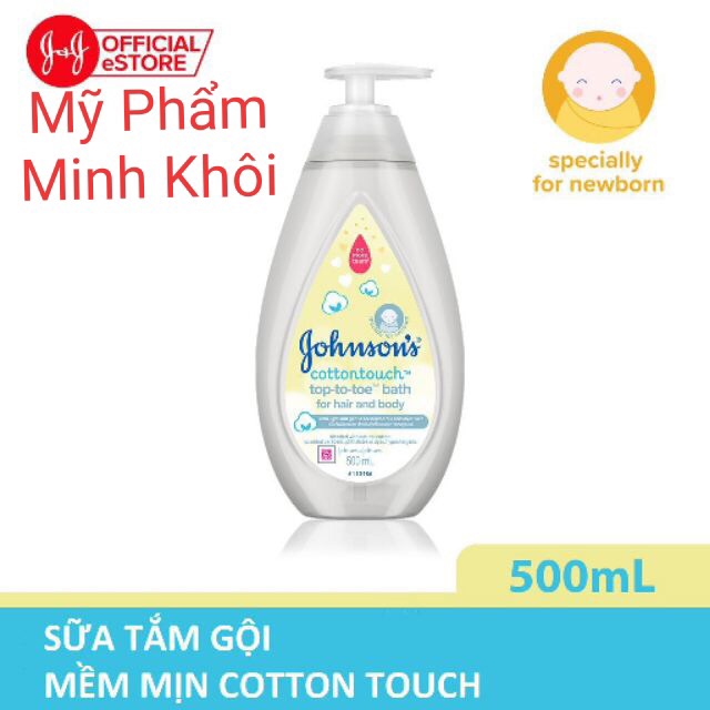 Sữa Tắm Johnson Baby 500ml cho da nhạy cảm