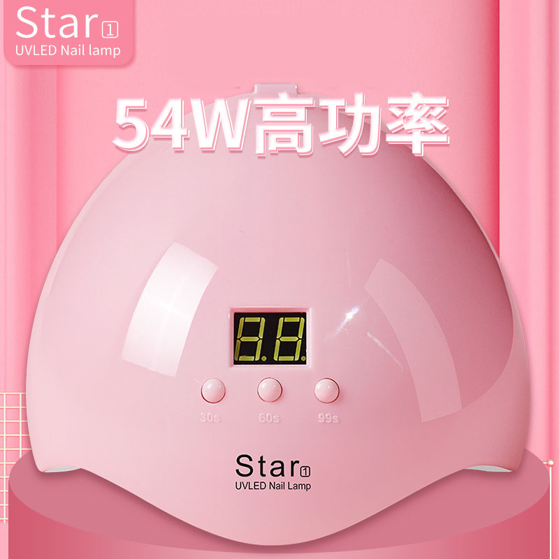 Máy hơ gel STAR 1 đèn led 48W, máy hơ sơn móng tay LED UV CẢM ỨNG(BẢO HÀNH  1 ĐỔI 1) 