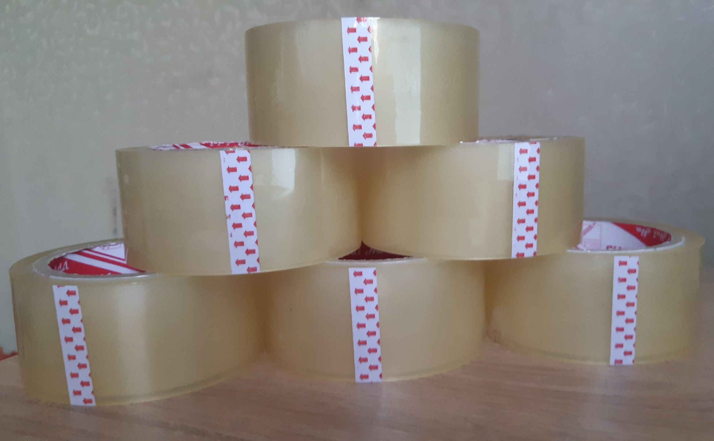 [S.S] 1 Cây 6 cuộn băng keo đóng hàng 5F 100y nặng 1kg siêu rẻ siêu tiết kiệm, siêu dính lõi giấy mỏng đóng hàng cực tốt nhé.
