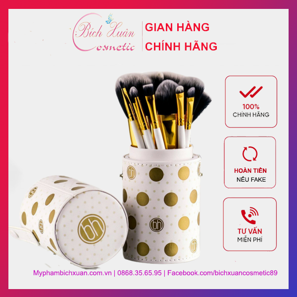 Bộ cọ trang điểm chuyên dụng đa năng BH Cosmetics 10 cây