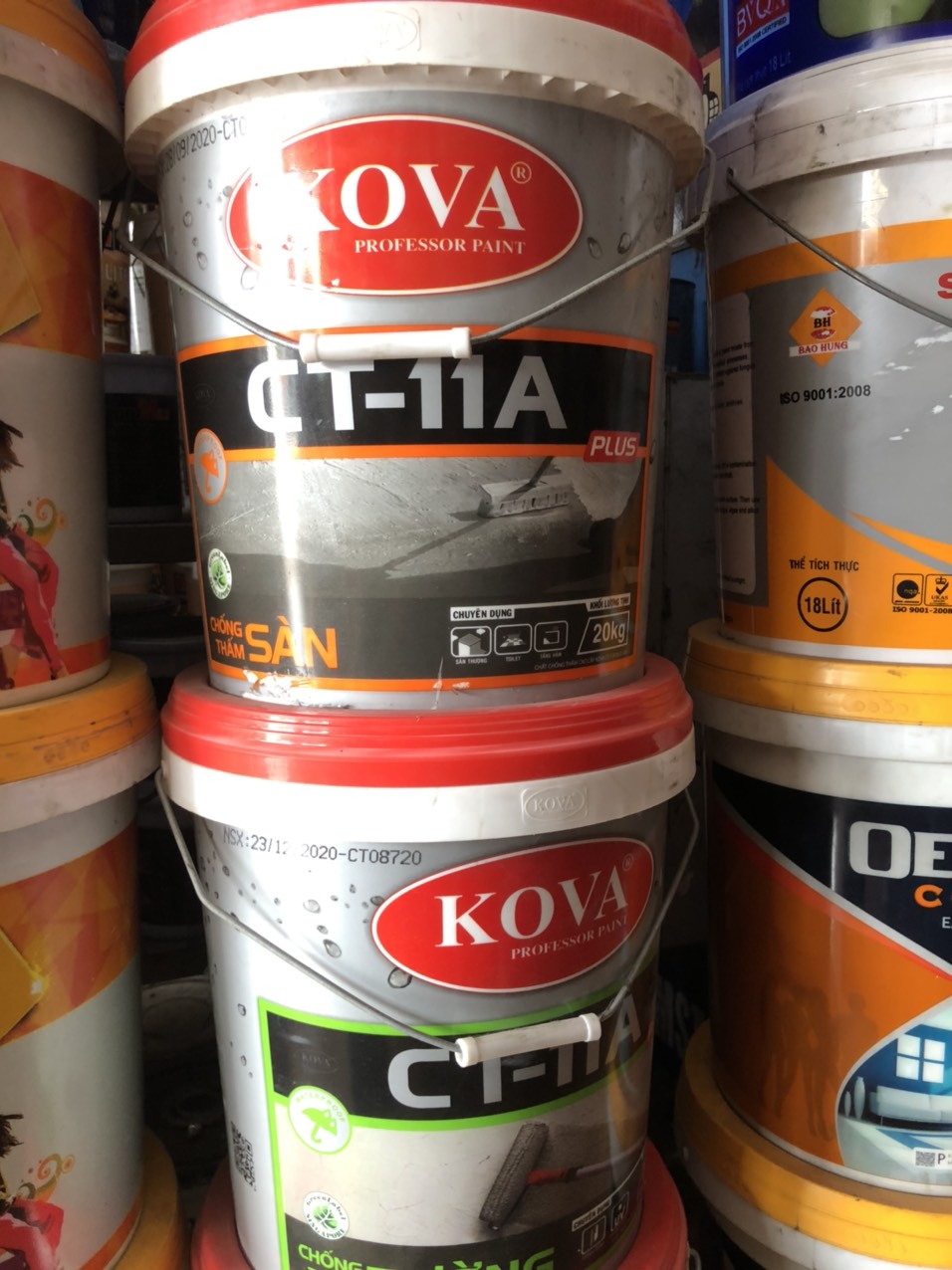 Chống thấm kova ct-11a tường 22kg