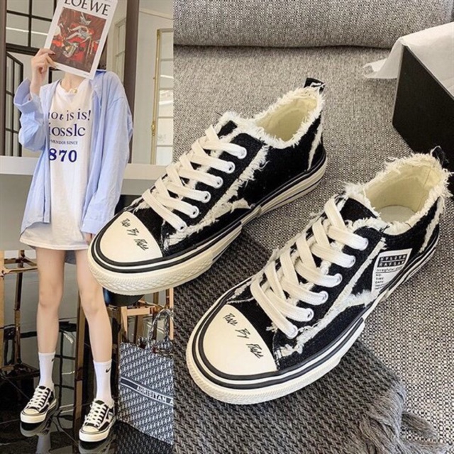 Giày thể thao nữ rách hàng đẹp giá rẻ mới về