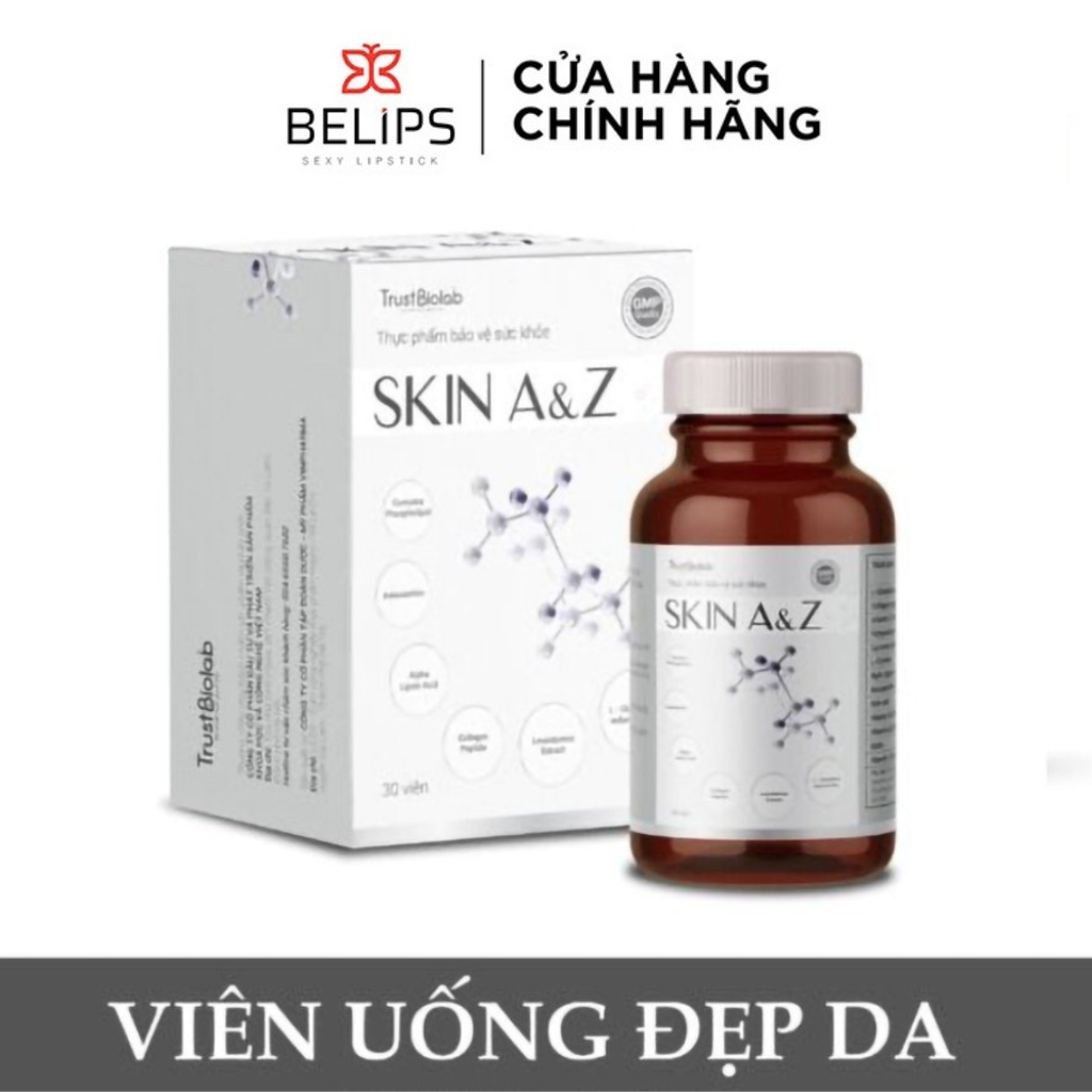 Viên uống trắng da skin a&z – rạng rỡ làn da việt